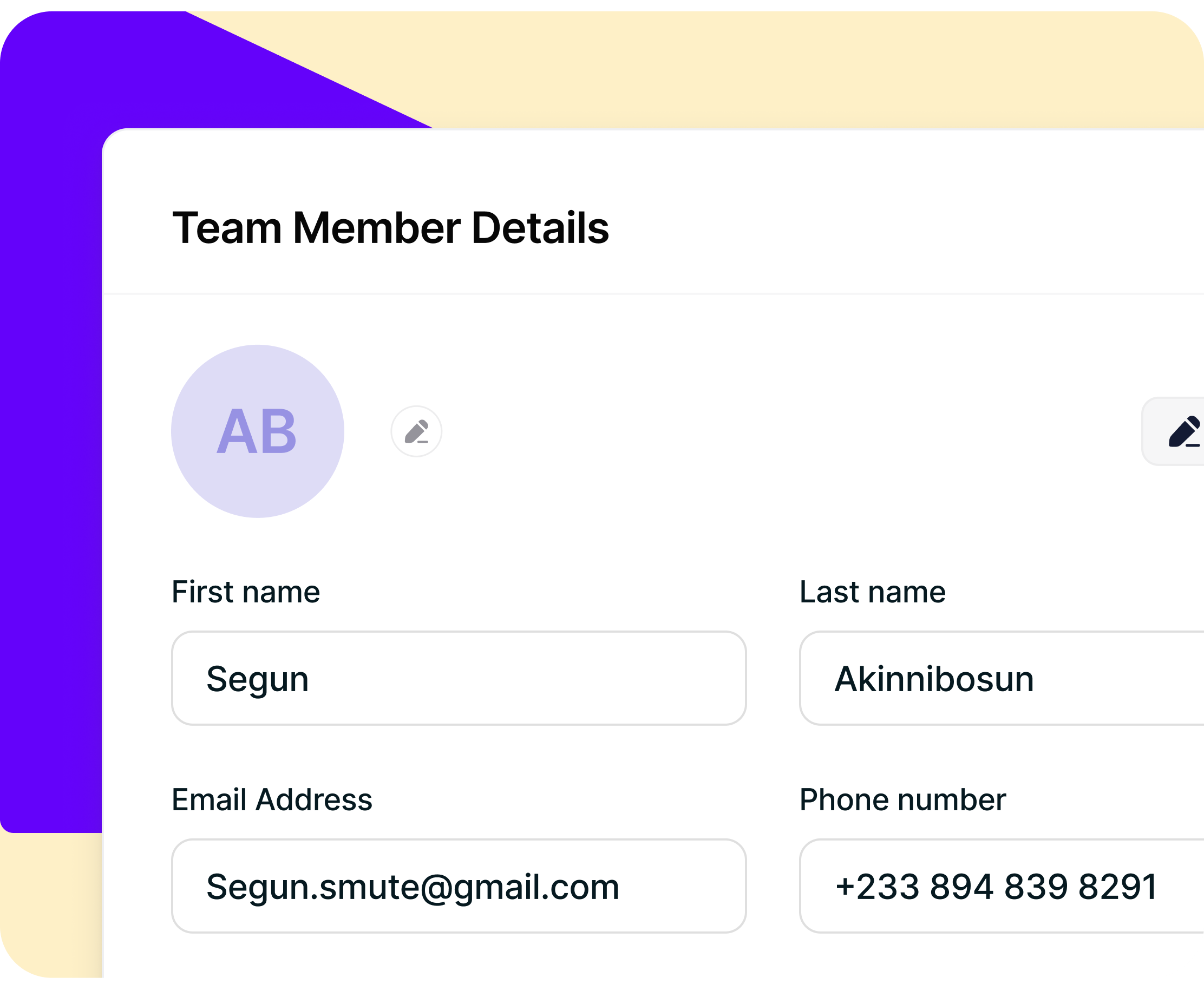 Invite your team