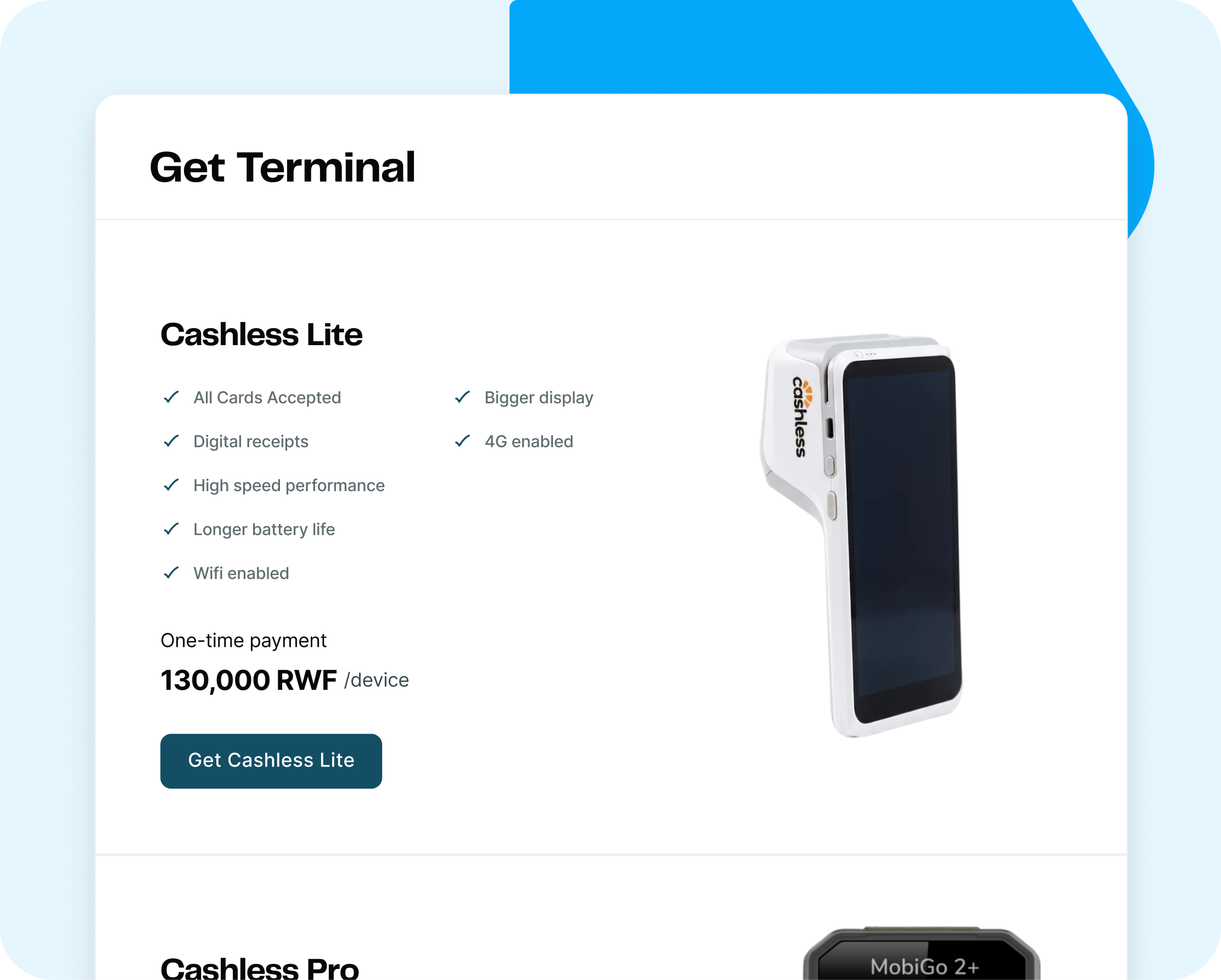 Order Your Machine